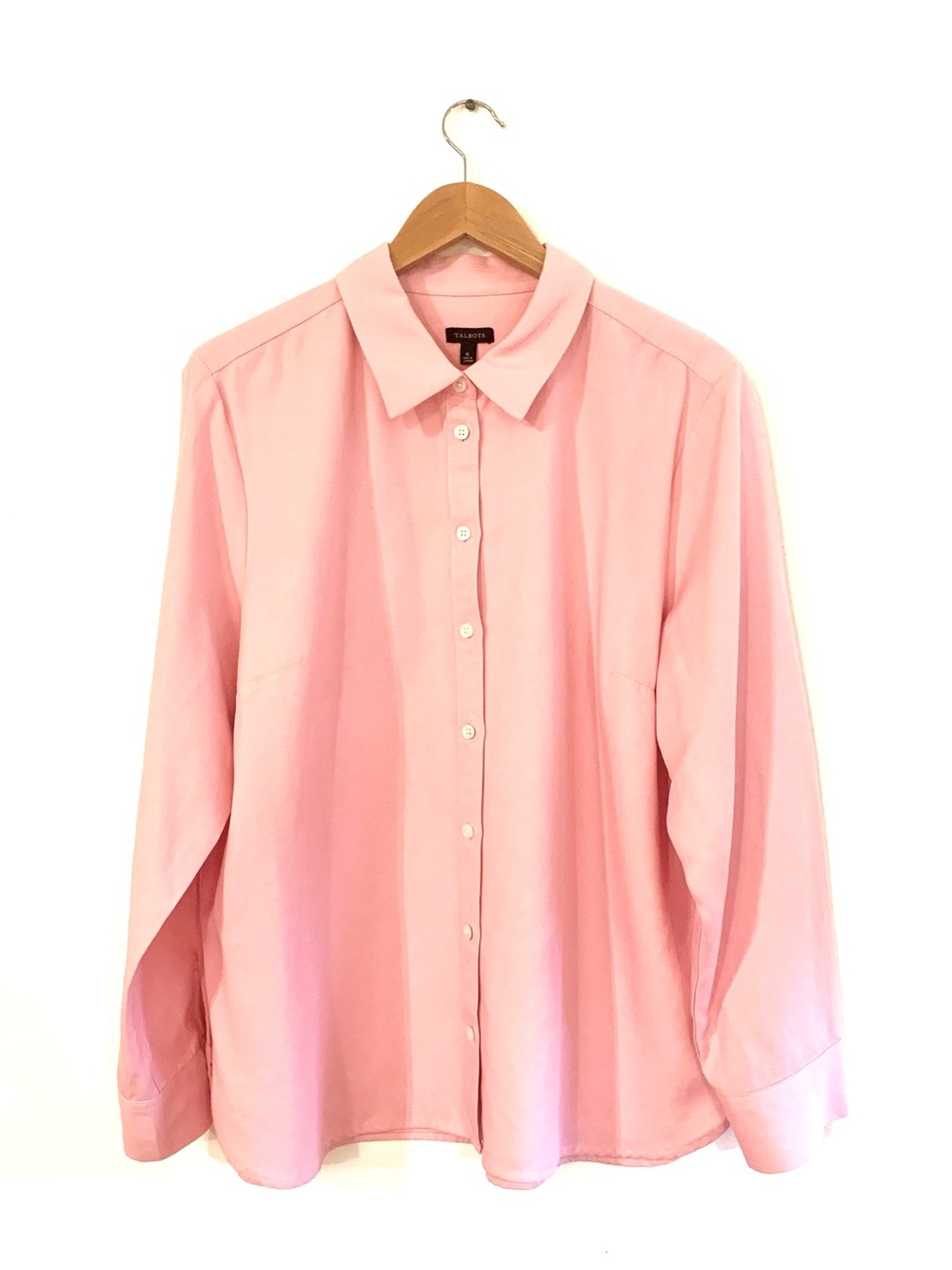 Talbots - Classic Pink Button-Down Shirt!